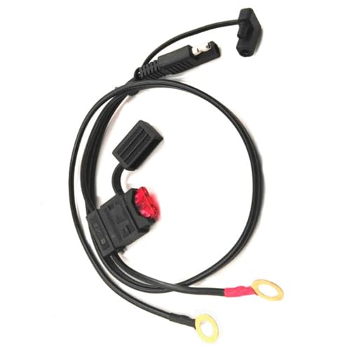 Lerpwige Trennt schnell SAEs mit Ringkabelbaum, 10 A Sicherungen, 2-poliger Stecker, Batterie-Verlängerungskabel für Motorrad, Auto Lerpwige Trennt schnell SAEs mit Ringkabelbaum, 10 A Sicherungen, 2-poliger Stecker, Batterie-Verlängerungskabel für Motorrad, Auto von Lerpwige
