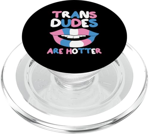 Trans Dudes Are Hotter Transgender Pride LGBT-Flagge PopSockets PopGrip für MagSafe von Lesbian And Gay Pride LGBT Rainbow Flag Outfits