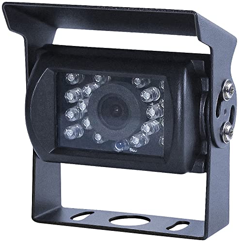 Lescars Zubehör zu Kfz Rückfahrkamera: Ersatz- und Erweiterungskamera für PA-500 mit 10-m-Kabel (Bildschirme für Rückfahrkamera, Displays für Rückfahrkamera, Monitor Halterung) von Lescars