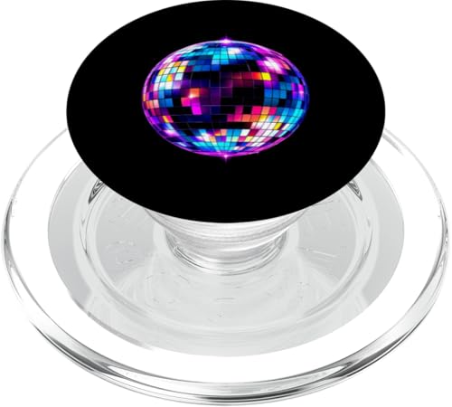 Leuchtende Discokugel PopSockets PopGrip für MagSafe Leuchtende Discokugel PopSockets PopGrip für MagSafe von Leuchtende Discokugel Designs