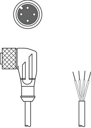 Leuze Electronic 50132641 Anschlussleitung 1St. von Leuze Electronic