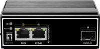 LevelOne IGP-0310 Netzwerk-Switch Gigabit Ethernet (10/100/1000) Power over Ethernet (PoE) Schwarz von Level One