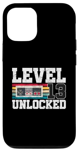 Level 13 Unlocked 13 Year Old Video Gamer Geschenk 13. Geburtstag Hülle für iPhone 12/12 Pro von Level Unlocked Awesome Gaming Birthday Gifts By Mj