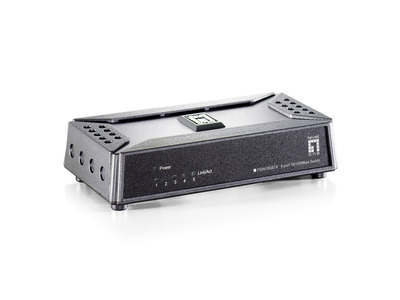 5-Port Fast Ethernet Switch -- ultracompact von LevelOne