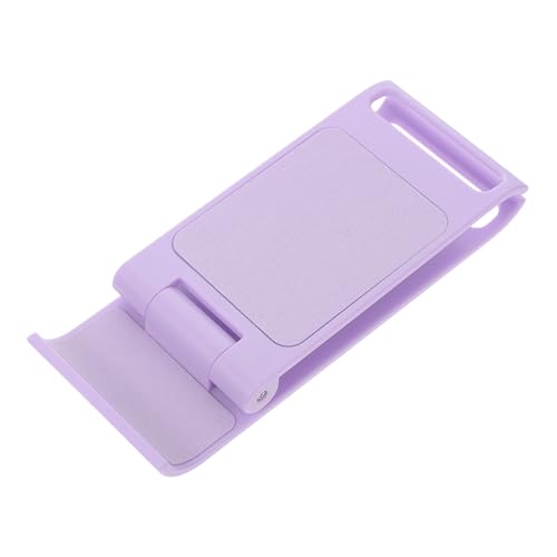 Levemolo Handyhalter Tablet-Halter Für Den Schreibtisch Unsichtbarer Telefonhalter Desktop-telefonhalterständer Verstellbarer Telefonhalter Desktop-Smartphone-unterstützung Violett Plastik von Levemolo