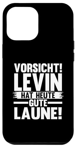 Hülle für iPhone 12 Pro Max Vorname Levin von Levin Geschenk