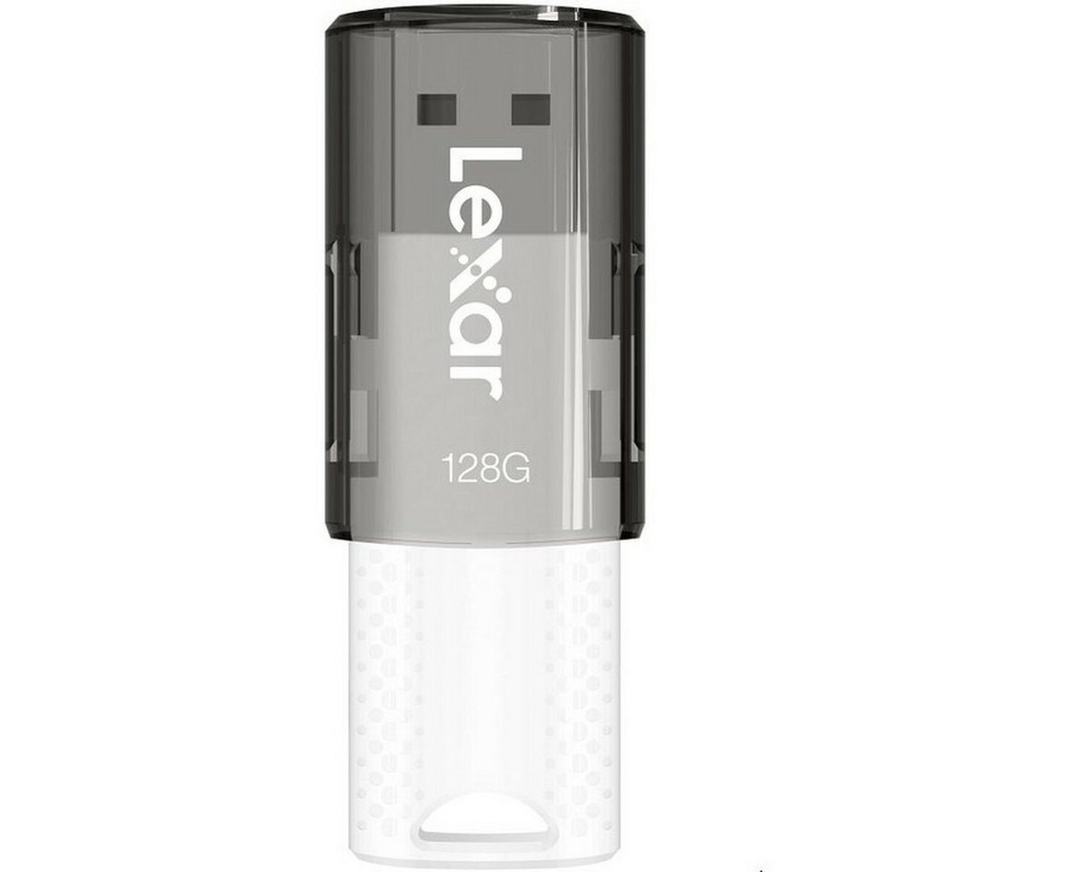 Lexar USB-Stick (USB Pendrive Lexar JUMPDRIVE S60 Grau 128 GB) von Lexar