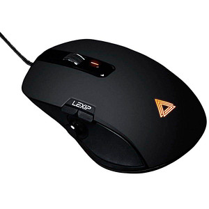 LEXIP NP93 Gaming Maus kabelgebunden schwarz von Lexip