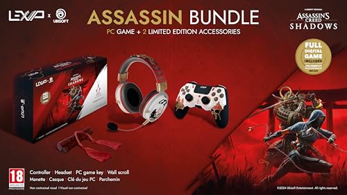 Lexip ASSASSIN’S CREED SHADOWS “ASSASSIN” BOX PC GAME HEADSET CONTROLLER von Lexip