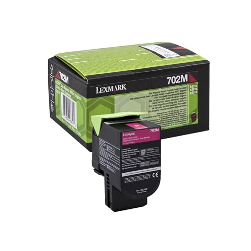 Lexmark 70C20M0 Return Program Toner Cartridge, magenta von Lexmark