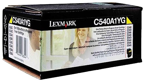 Lexmark C540A1YG - Return Program Toner Cartridge - C54x, X54x Rückgabe-Tonerkassette Gelb (ca. 1.000 Seiten) (13) von Lexmark