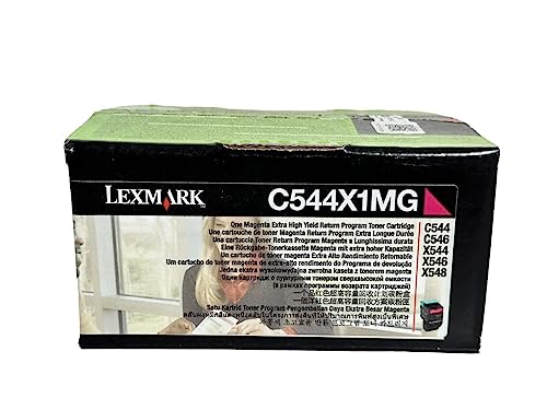 Lexmark C544X1MG - Rückgabe-Toner/Magenta / 4000 Seiten/für C544, X544 von Lexmark