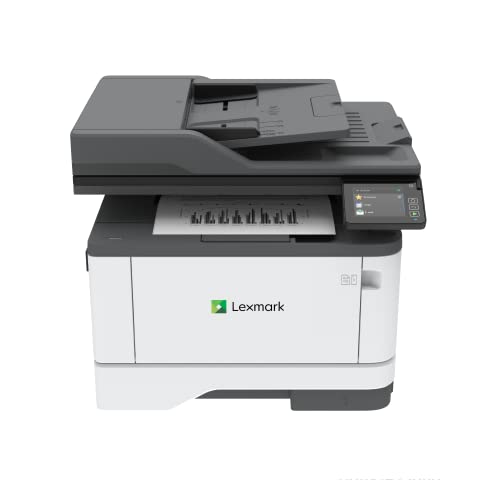 Lexmark MB3442i 3-in-1 Monolaser-Multifunktionsgerät (Drucker, Kopierer, Scanner, WLAN, Netwerkanschluß, bis zu 40 S. Min, autom. beidseitiger Druck, 7,2 cm-Touchscreen) weiß, grau von Lexmark