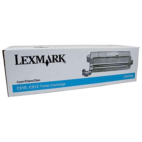 Lexmark Optra C 910 FN (12N0768) original Toner-Kartusche - Blau / Cyan von Lexmark