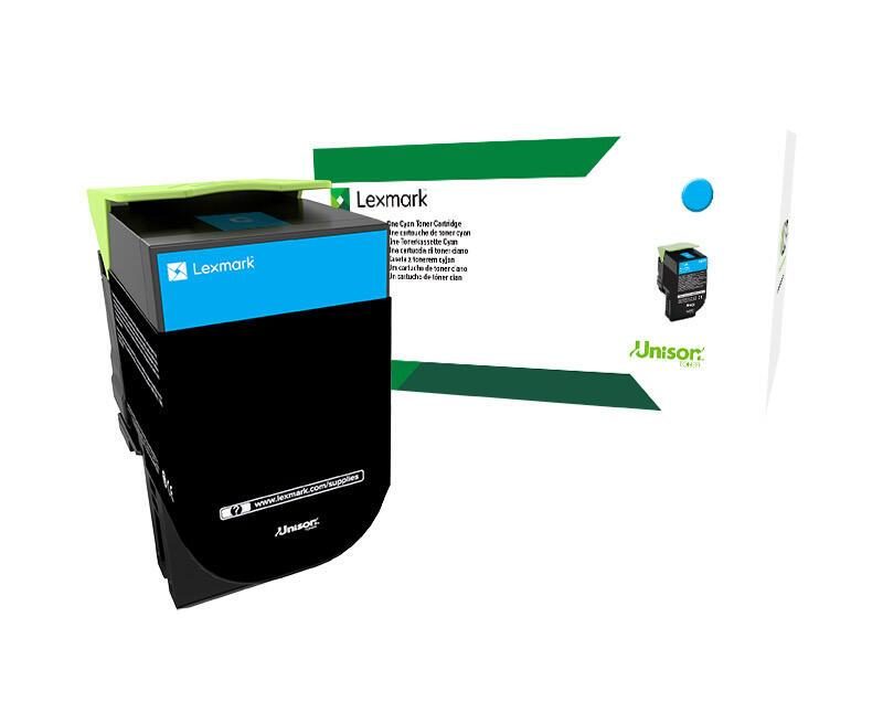 Lexmark Original 802SC Toner cyan 2.000 Seiten (80C2SC0) für CX310n/dn, CX410... von Lexmark