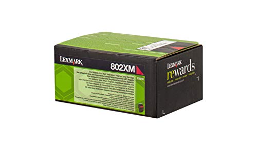 Lexmark Original 80C2XM0 / 802XM Toner Magenta Return Program CX 510 dhe von Lexmark