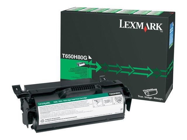 Lexmark Original Toner schwarz 25.000 Seiten (T650H80G) für T650dn/dtn/n, 652... von Lexmark