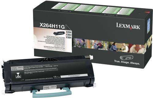 Lexmark Rückgabe Tonerkassette X264 X363 X364 Original Schwarz 9000 Seiten X264H11G von Lexmark