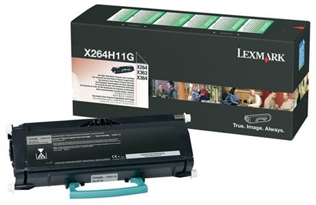 Lexmark Rückgabe-Tonerkassette schwarz für X264 von Lexmark