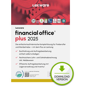 LEXWARE financial office plus 2025 Software Vollversion (Download-Link) von Lexware