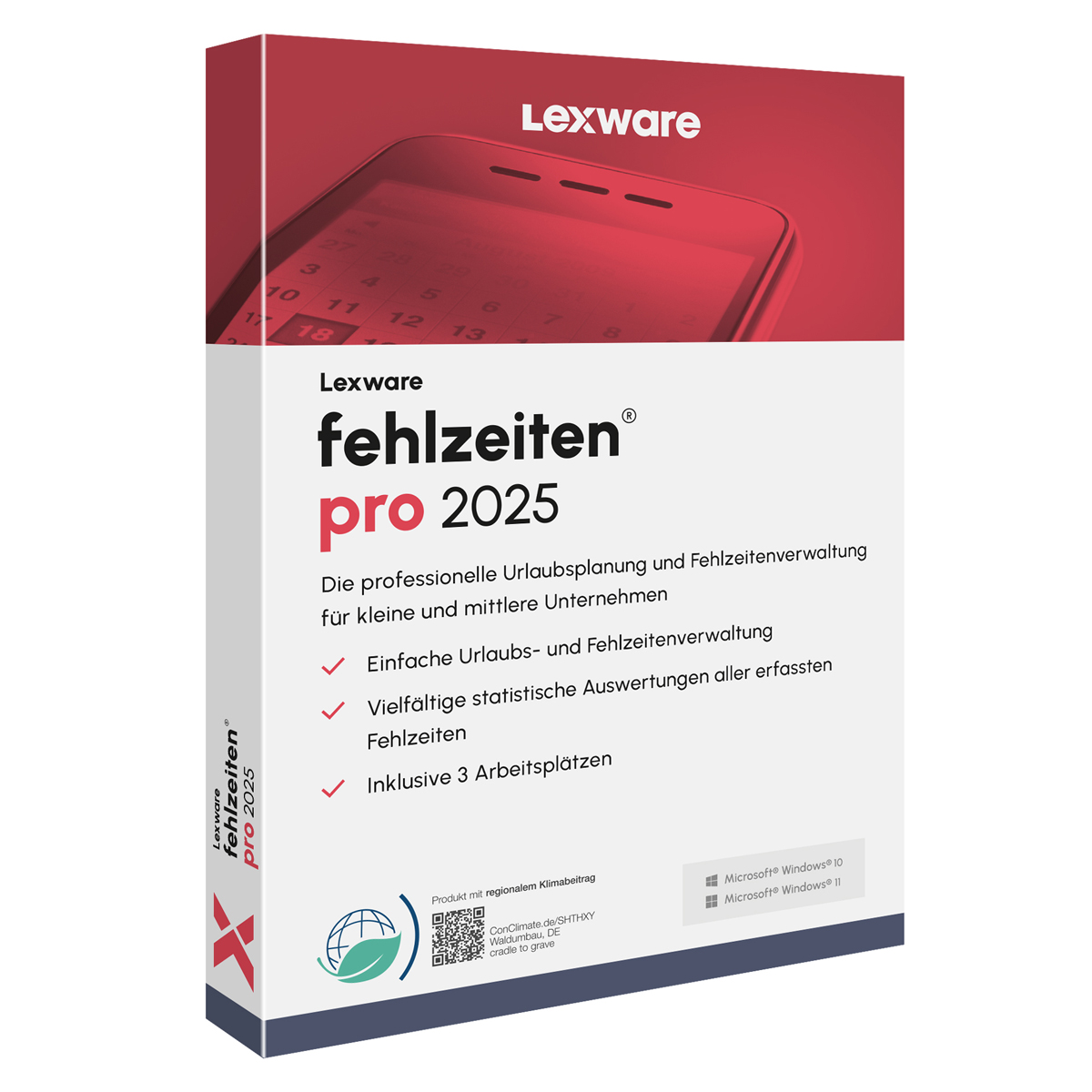 Lexware fehlzeiten pro 2025 Jahresversion (365-Tage) von Lexware