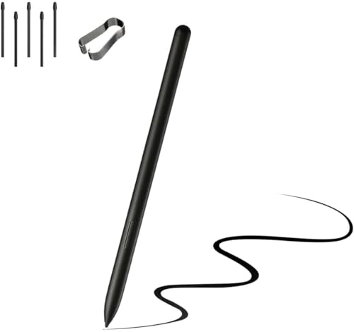 Ersatz-Stift für Kindle Scribe Druckempfindlichkeit 4096, magnetischer Adsorptionsstift für digitales Schreiben, Ersatz für Kindle Scribe-Stift, Schwarz von LiXiongBao