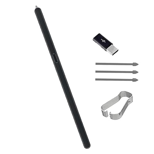 Z Fold 6 S Pen Fold Edition für Samsung Galaxy Z Fold 6 5G Stylus Pen S Pen Fold 6 für Galaxy Z Fold 6 5G Stylus mit Federn + Adaptern (schwarz) von LiXiongBao