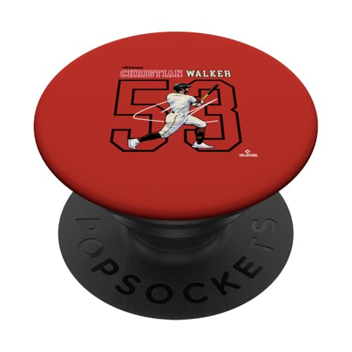 Christian Walker | Arizona Baseballspieler | MLBCW3005 PopSockets mit austauschbarem PopGrip von License Champs