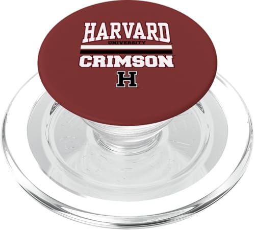 Harvard University Crimson NCAA | VNPHVD301A PopSockets PopGrip für MagSafe von License Champs