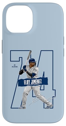 Hülle für iPhone 14 Eloy Jimenez | Tampa Bay Baseballspieler | MLBELO301N von License Champs