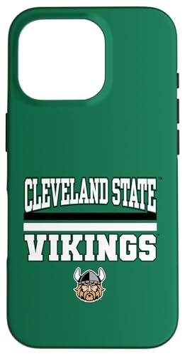 Hülle für iPhone 16 Pro Cleveland State Vikings | Offizieller NCAA Merch | VNPCLVS301 von License Champs