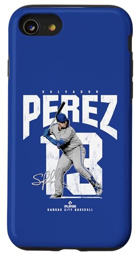 Hülle für iPhone SE (2020) / 7 / 8 Salvador Perez | Kansas City Baseballspieler | MLBSPE3921 von License Champs