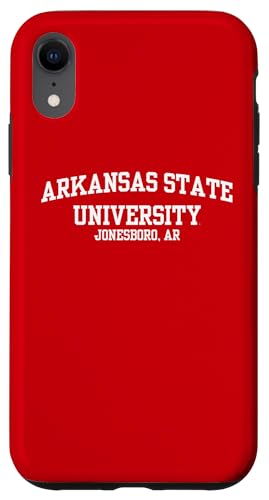 Hülle für iPhone XR NCAA Arkansas State University Red Wölves – OCAKS01 von License Champs