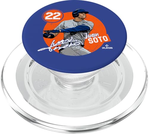 Juan Soto | New York MLB Baseballspieler | MLBJSO202M PopSockets PopGrip für MagSafe von License Champs