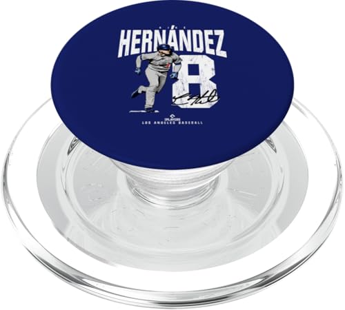 Kike Hernandez | Dodgers Baseballspieler | MLBKHE3921 PopSockets PopGrip für MagSafe von License Champs