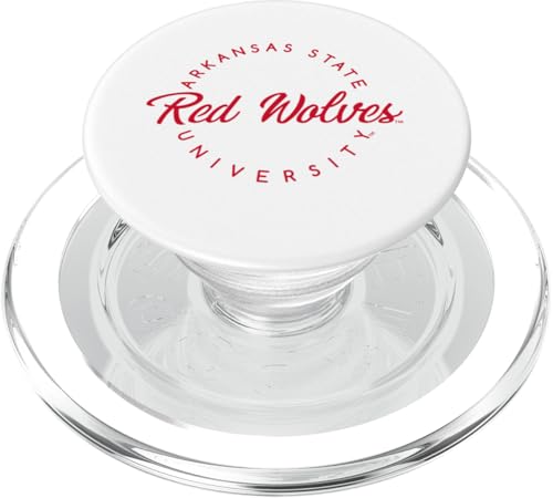 NCAA Arkansas State University Red Wölfe - RYLAKS04 PopSockets PopGrip für MagSafe von License Champs