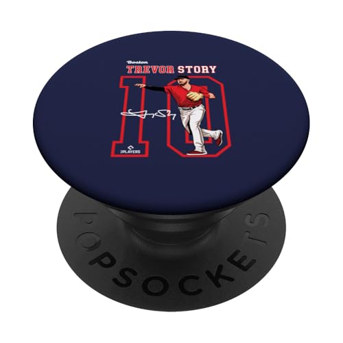 Trevor Story | Boston Baseballspieler | MLBTSY3001 PopSockets mit austauschbarem PopGrip von License Champs