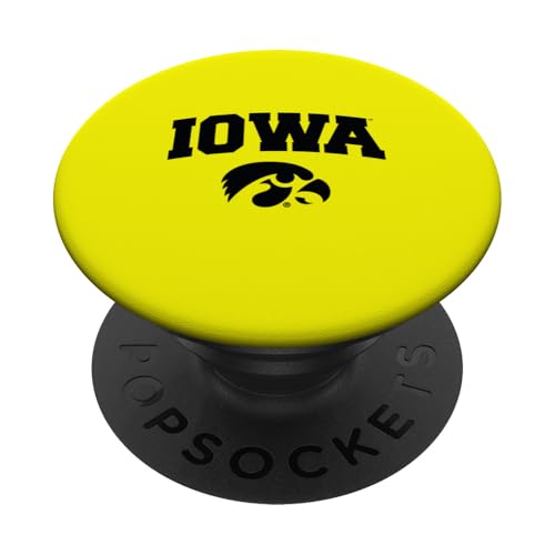 Universität von Iowa Hawkeyes - OCIMPIO003-1 PopSockets mit austauschbarem PopGrip von License Champs