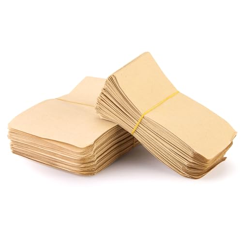 Saatgutumschläge, 100-teilige kleine Samenpakete Umschläge, Mehrzweck-Kraftpapier zum Verpacken oder Speichern kleiner Gegenstände/2, 36 x 3, 94 Zoll Saatgutumschläge, 100-teilige kleine Samenpakete Umschläge, Mehrzweck-Kraftpapier zum Verpacken oder Speichern kleiner Gegenstände/2, 36 x 3, 94 Zoll von Licsaliwe