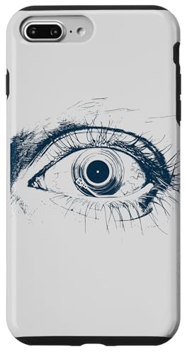 Hülle für iPhone 7 Plus/8 Plus Plattenspieler Auge, denn Vinyl kommt nie aus der Mode von Liebe zu Vinyl Plattenspielern & Retro-Musik