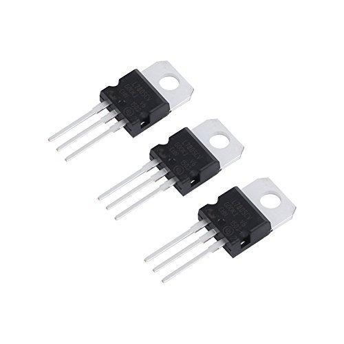 10 Stück Spannungsregler Chip IC Spannungsstabilisierender IC-Chip, L7805 LM7805 7805 Spannungsregler + 5 V 1,5 A von LiebeWH