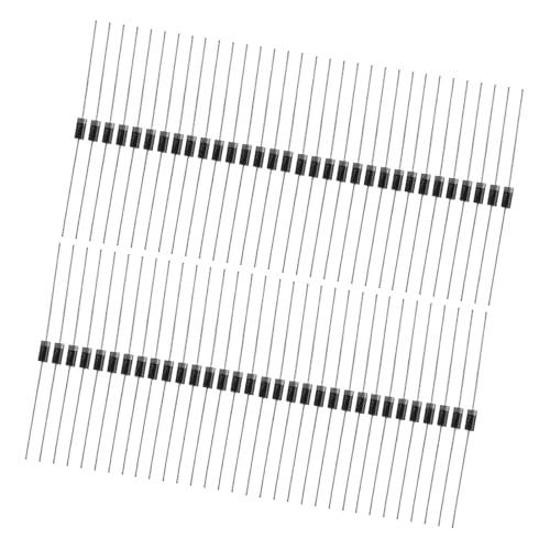 100 Stück 1 N4007 Gleich Richter Diode Hochspannung Gleich Dioden Elektronische Silizium Dioden 1000V 1A von LiebeWH