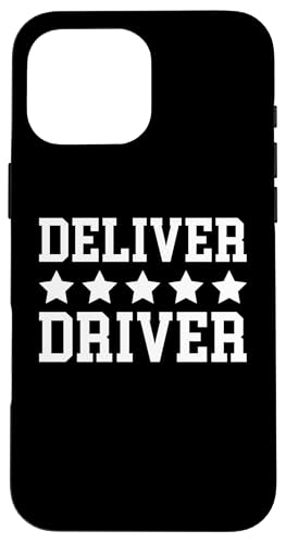 Hülle für iPhone 16 Pro Max Deliver Driver Delivery Driver von Lieferant Auslieferdienst Design Idee