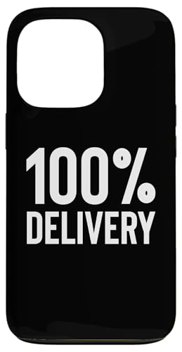 Hülle für iPhone 13 Pro 100% Delivery Driver Service von Lieferant Auslieferdienst Designs Idee