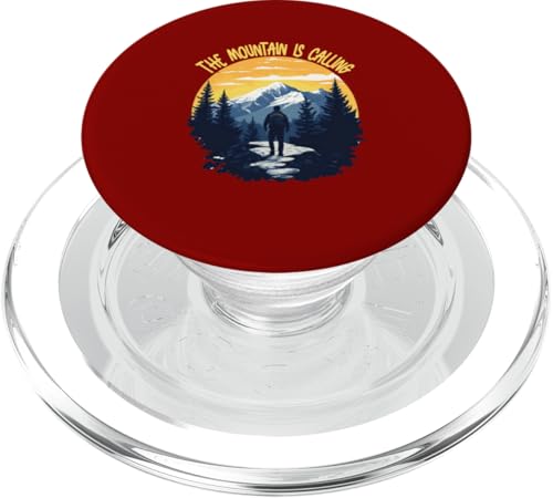 Das Leben ist wirklich gut Sommer Fröhliches Bergwandern im Freien PopSockets PopGrip für MagSafe von Life Is Really Good Summer Beach Vacation Graphic