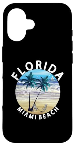 Das Leben ist wirklich gut Sommerurlaub in Florida Miami Beach Hülle für iPhone 16 von Life Is Really Good Summer Beach Vacation Graphic