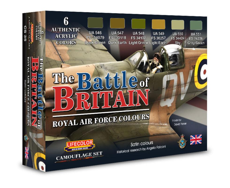 Battle Of Britain - Royal Air Force Colors [6 x 22 ml] von Lifecolor