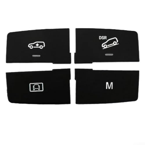 4 Stück Auto-Schalterknopf, Mittelschalter-Tasten 1669051351 für ML GL GLE GLS W166 X164 X166 W292 von LifenaviStore