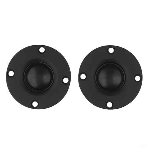 LifenaviStore Set mit 2 tragbaren 52 mm Audio-Hochtönern, 6 Ohm, 30 W, mit Neodym-Magnet und Aluminium-Design von LifenaviStore