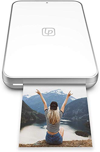 Lifeprint Ultra Slim Drucker |Weiß| Tragbarer Bluetooth-Sofortdrucker für Fotos, Videos und GIFS mit integrierter Videotechnik, Bearbeitungsprogramm und sozialer App… von Lifeprint